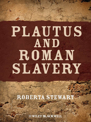 cover image of Plautus and Roman Slavery